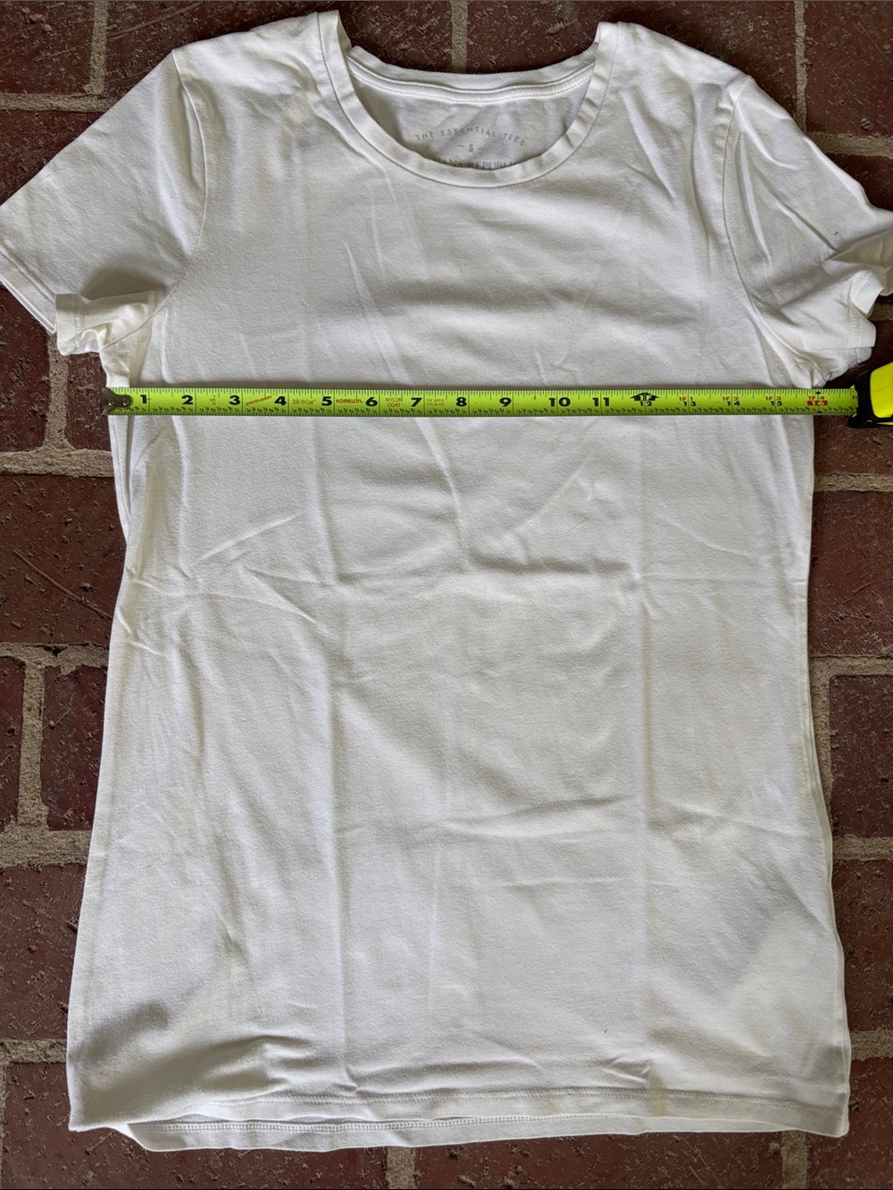 Banana Republic White Short Sleeve Crewneck Tee - Picture 6 of 8
